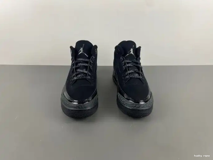 Rep Husky Air 3 Jordan Black Cat CT8532-001 0404